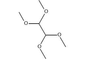 1,1,2,2-Tetramethoxyethane structure, CAS 2517-44-4