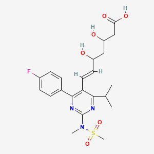 rac-Rosuvastatin structure, CAS 1007912-86-8