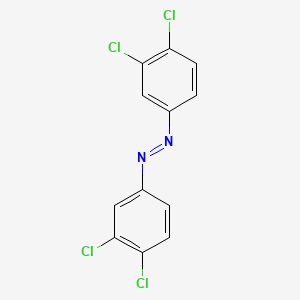 3,3',4,4'-TETRACHLOROAZOBENZENE structure, CAS 14047-09-7