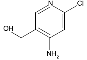 (4-aMino-6-chloropyridin-3-yl)Methanol structure, CAS 846036-96-2
