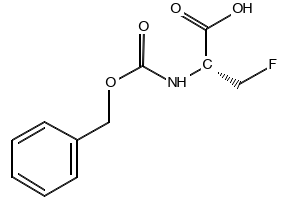 (R)-N-Cbz-2-aMino-3-fluoropropanoic acid structure, CAS 36369-34-3