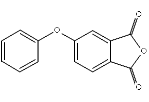 5-Phenoxy-1,3-isobenzofurandione structure, CAS 21345-01-7