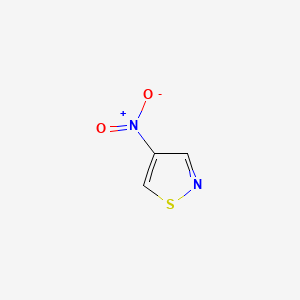 4-Nitro-isothiazole structure, CAS 931-07-7