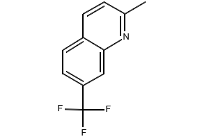 2-Methyl-7-(trifluoroMethyl)quinoline structure, CAS 324-32-3
