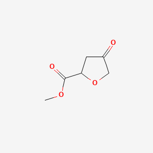 2-Furancarboxylicacid,tetrahydro-4-oxo-,methylester(9CI) structure, CAS 98136-12-0
