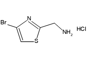 (4-bromothiazol-2-yl)methanamine hydrochloride structure, CAS 1207175-70-9