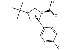 (3S,4R)-4-(2-CHLOROPHENYL)PYRROLIDINE-3-CARBOXYLIC ACID structure, CAS 1047651-79-5