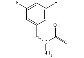 3,5-Difluoro-D-phenylalanine structure, CAS 266360-63-8