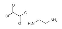 Ethylenediamine/oxalyl chloride copolymer structure, CAS 125542-74-7