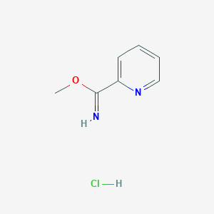 METHYL PICOLINIMIDATE HCL structure, CAS 403612-90-8