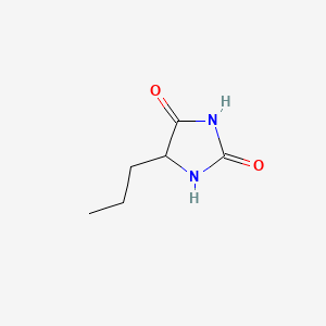 5-N-PROPYLHYDANTOIN structure, CAS 18227-41-3