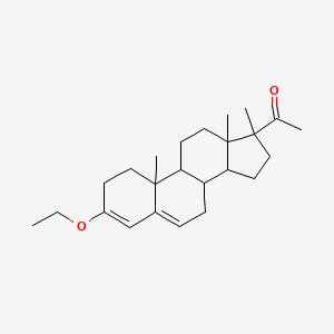 17α-Methyl-3-ethoxypregna-3,5-dien-20-one structure, CAS 902768-49-4