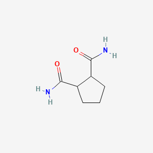 cyclopentane-1,2-dicarboxaMide structure, CAS 89851-79-6