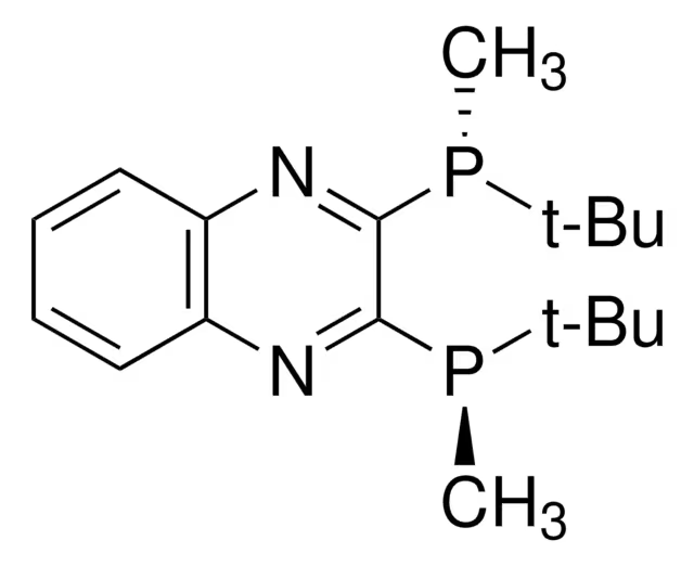 (R,R)-(-)-2,3-Bis(t-butylmethylphosphino)quinoxaline structure, CAS 866081-62-1
