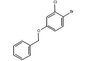 2-((benzyloxy)(4-ethoxyphenyl)methyl)-4-bromo-1-chlorobenzene structure, CAS 1298086-15-3