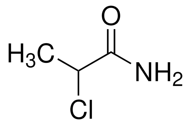2-Chloropropanamide structure, CAS 27816-36-0