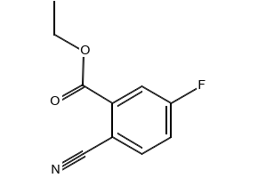 Ethyl2-cyano-5-fluorobenzoate structure, CAS 1260751-65-2