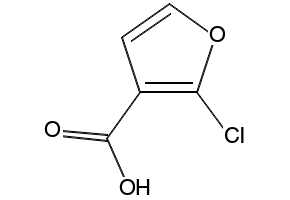 2-chloro-3-Furancarboxylic acid structure, CAS 31491-45-9