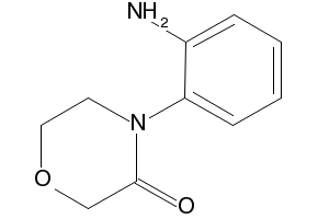 4-(4-AMinophenyl)-3-Morpholinone-d4 structure, CAS 1329837-80-0