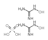 HYDROXYGUANIDINE SULFATE structure, CAS 6345-29-5