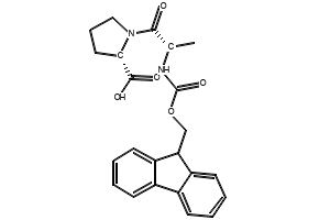 (9H-Fluoren-9-yl)MethOxy]Carbonyl Ala-Pro-OH structure, CAS 186023-44-9