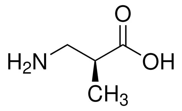 S-b-aminoisobutyric acid structure, CAS 4249-19-8