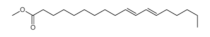 10,12-Octadecadienoic acid, methyl ester, (E,Z)- structure, CAS 13058-53-2