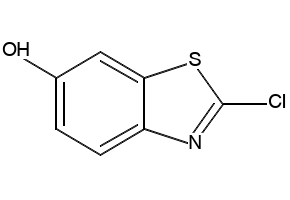 6-Benzothiazolol,2-chloro-(7CI,9CI) structure, CAS 2591-16-4