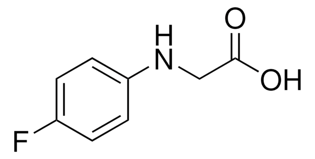 (4-FLUORO-PHENYLAMINO)-ACETIC ACID structure, CAS 351-95-1