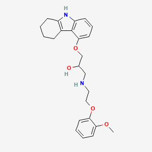 6,7,8,9-Tetrahydro Carvedilol structure, CAS 1246820-73-4