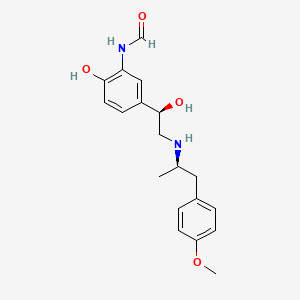 Formoterol Impurity 10 structure, CAS 67346-49-0