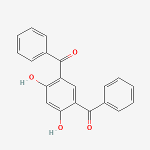 4,6-Dibenzoylresorcinol structure, CAS 3088-15-1