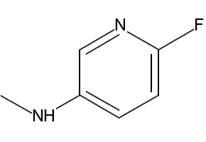 (6-Fluoro-pyridin-3-yl)-Methyl-aMine structure, CAS 1610667-14-5