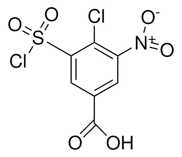 4-chloro-3-(chlorosulfonyl)-5-nitrobenzoic acid structure, CAS 22892-95-1