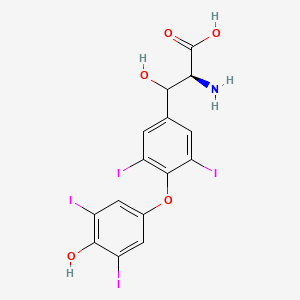 β-Hydroxy Thyroxine structure, CAS 107849-54-7