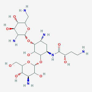 AMikacin B structure, CAS 48237-20-3