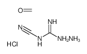 POLY(METHYLENE-CO-GUANIDINE), HYDROCHLORIDE structure, CAS 55295-98-2