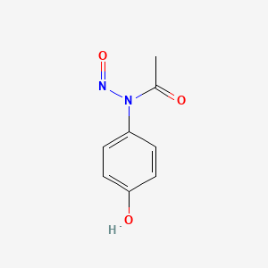 N-Nitroso Paracetamol structure, CAS 146897-60-1