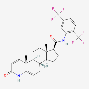 5,6-Dehydro-17β-dutasteride structure, CAS 1430804-85-5