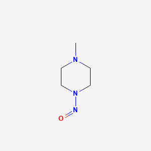 1-Methyl-4-nitrosopiperazine structure, CAS 16339-07-04
