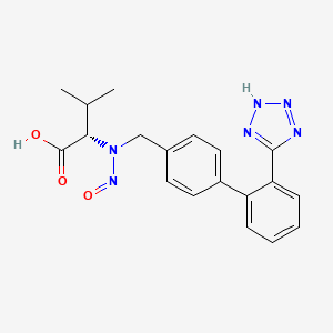 N-Nitroso Valsartan structure, CAS 2254485-68-0