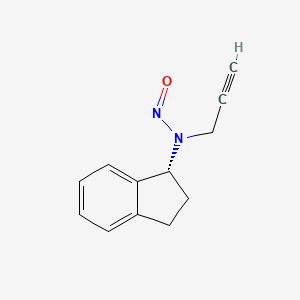 N-Nitroso-Rasagiline structure, CAS 2470278-90-9