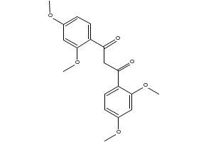 1,3-bis(3,4-dimethoxyphenyl)propane-1,3-dione structure, CAS 52751-63-0