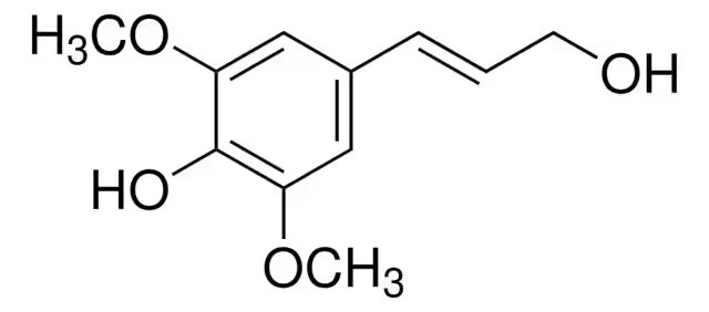 Sinapoyl alcohol structure, CAS 537-33-7