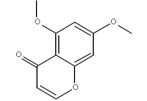 5,7-dimethoxy-4H-chromen-4-one structure, CAS 59887-91-1