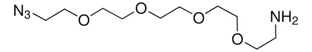 14-Azido-3,6,9,12-tetraoxatetradecan-1-amine structure, CAS 951671-92-4