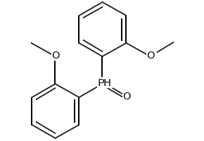 bis(2-methoxyphenyl)-oxophosphanium structure, CAS 71360-04-8