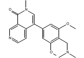 2-benzyl-1-(3,5-dimethoxyphenyl)-2-(dimethylamino)butan-1-one structure, CAS 141545-99-5