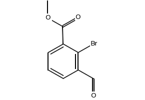 Methyl 2-broMo-3-forMylbenzoate structure, CAS 750585-94-5
