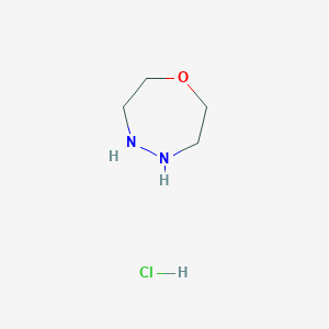 hydro-1,4,5-Oxadiazepine hydrochloride structure, CAS 405281-14-3